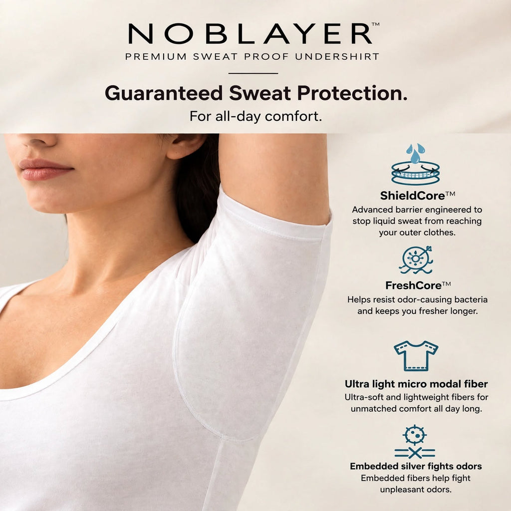 NOBLAYER Women's Sweatproof Undershirt